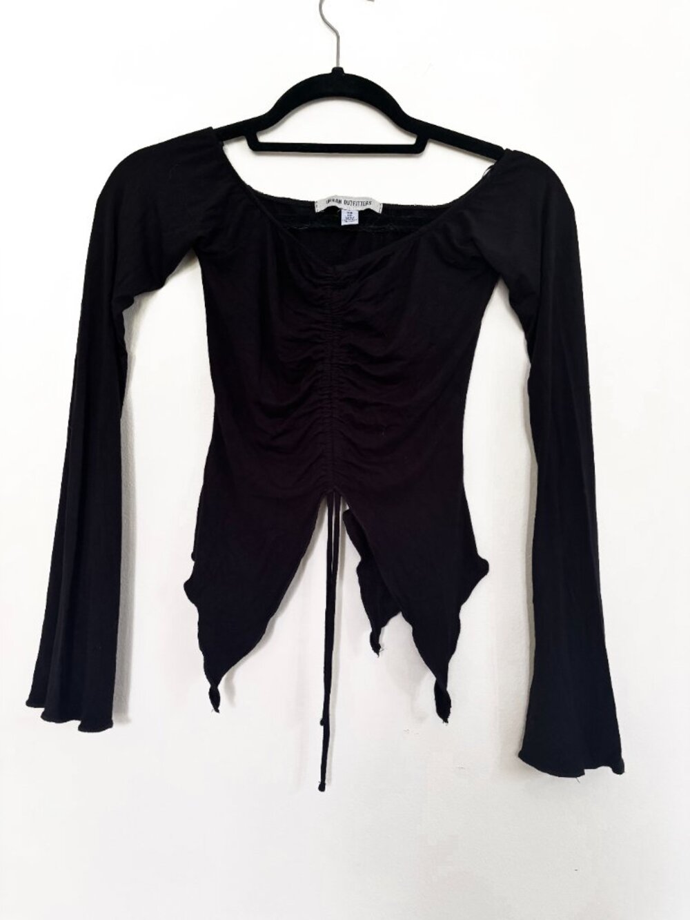 Urban Outfitters Cadence Cinched Flyaway Top XS EXCELLENT CONDITION - Picture 3 of 5